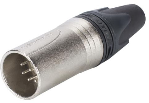 Neutrik NC7MXX Connection Cable XLR Aluminium, Black