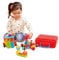 Bristle Blocks 85 Teile Bausteine im Koffer mit Figuren – Bauklötze mit Borsten, Motorikspielzeug – Kinder und Baby Spielzeug ab 2 Jahren