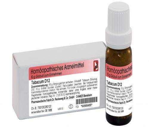 TABACUM D 12 Globuli 10 g Globuli