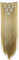 CAISHA XXL 60cm 8 Teile Set CLIP IN EXTENSIONS Haarverlängerung Haarteil Glatt Blond Mix CES14