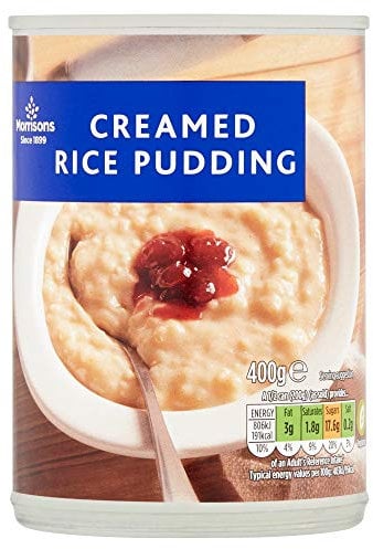 M CREAMED RICE PUDDING 400G