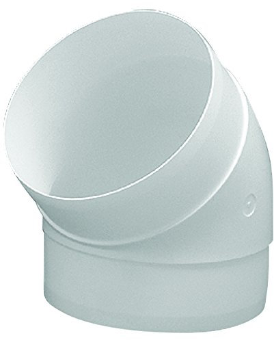 Rundrohrbogen Rundrohr Bogen 45° Lüftungskanal DN 100 mm