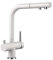 BLANCO FONTAS-S II Filter | Küchenarmatur in silgranitweiß | Hochdruck | Mit herausziehbarem Schlauch | Rückflussverhinderer | Gesicherte Wasserqualität & wassersparend | Filter wird zusätz. benötigt