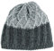 Leuchtfeuer Strickmütze zweifarbig, One Size, grau