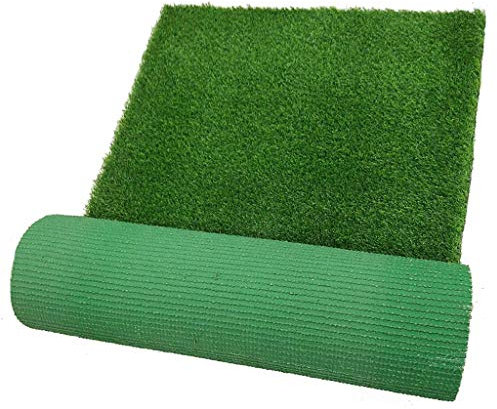 Kunstrasen, Rasen realistisch gefälschten Gras Synthetic 2cm dick Lush Hart Pet Turf Teppich Gefälschte Turf for Indoor Outdoor-Dekor (Size : 2x4m)