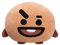 Aurora Kissen SHOOKY BTS - Plüschkissen, Braun
