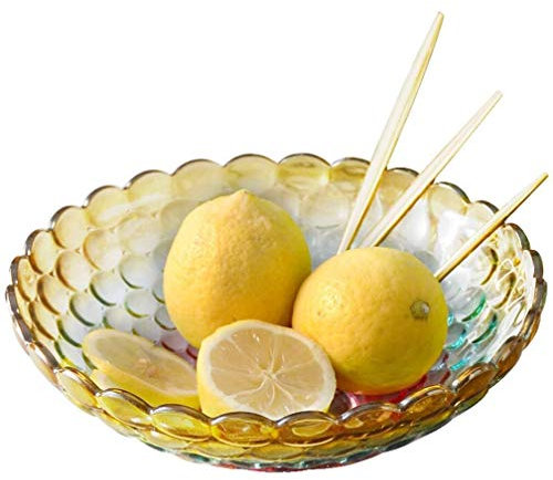 Corbeille à Fruits Support Cupcakes Légumes panier de verre de fruits Assiette de fruits Bol européen Fruit Basket Salade de fruits Assiette de fruits en verre Assiette de fruits secs Assiette à desse