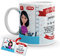Kembilove Taza de Café de la Mejor Youtuber del Mundo – Taza de Desayuno para la Oficina – Taza de Café y Té para Profesionales – Tazas de Cerámica de Profesiones – Idea de Regalo Original