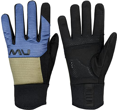 Northwave Fast Gel Winter Fahrrad Handschuhe blau/grün 2023