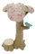 WDONAY Fairy Garden Kirschbaum-Statuen Pastorale Kirschblüten Vogel Harz Ornament Home Outdoor Decor für Miniatur-Sukkulenten Garten Hamsterhaus