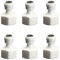 Lot de 6 connecteurs de filtre à eau, filetage femelle de 1,9 cm - Adaptateur de raccord rapide pour système RO, purificateur d'eau et distributeur d'eau