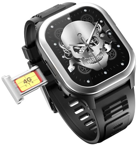 Fire-Boltt 4G Pro Volte Calling Smart Watch- 2.02” TFT Display, 4G Nano-SIM GPS, Health Suite, Sports Modes, 400mAh Battery (Black)