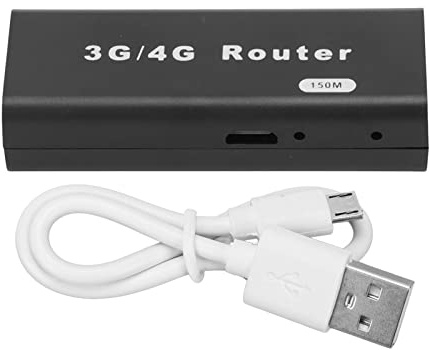 Tragbarer USB-, 3G-WLAN-Router, Kabelloser AP-Kartenadapter, Hotspot-Modem, 150 Mbit/s-Router D le für Modems, RJ45, und