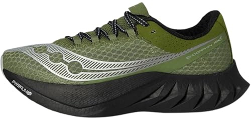 Saucony Endorphin Pro 4 Herren-Sneaker, Olivin/Schwarz, 9