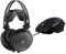Audio-Technica R70X Open Back Reference Headphone Black & Logitech G G502 HERO High Performance Wired Gaming Mouse, HERO 25K Sensor, 25,600 DPI, RGB