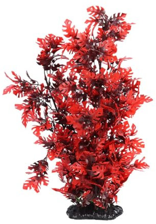 BESPORTBLE 40 cm Grandes plantes d'aquarium Décorations d'aquarium Grandes plantes d'aquarium Plantes aquatiques artificielles Ornement d'aquarium