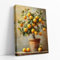 Lithobee - Lush Lemon Tree in a Rustic Terracotta Pot Canvas Only 16x12inch(40x30cm) - Style No: 602