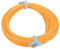 30M/100FT Fliegenfischen Schwimmende Schnur WF 4 6F Nylon Gewicht Vorwärts Schwimmende Fliegenfischschnur Orange Für Bach Fluss See Süßwasser Salzwasser (WF-6f)
