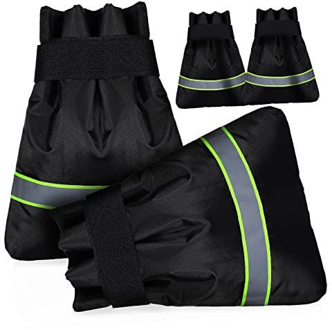 EUVAROMEX 1set Protective Cover Soaker Hose Water Filter Hose Bib Water Hose Expandable Meter Winter Outdoor Faucet Protector No Garden Hose Garden Hose Nozzle Spigot Tap 210d Oxford 4pcs/1353