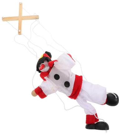Garneck Schneemann Bastelornament für Kinder Interaktives Spielzeug aus Weichem Stoff Marionetten Spielzeug für Weihnachten Lustige Puppen für Partys und Rollenspiele