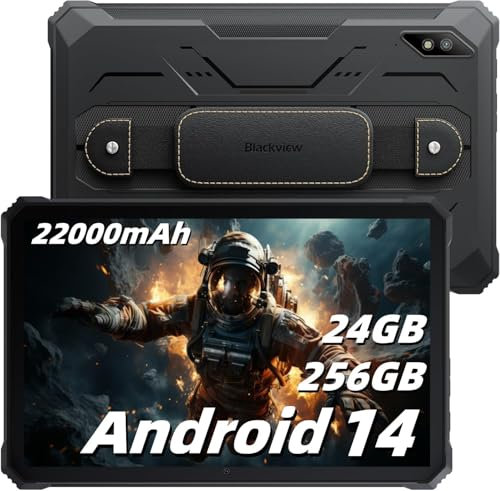 Active 8 Pro Rugged Tablets Android 14 10,36 Display 2,4K Helio G99 24GB 256GB Tablet PC 22000mAh