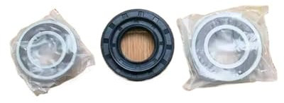 Compatibile Con Electrolux, Lavatrice A Cestello Guarnizione Dell'acqua 42 75 10/12 Cuscinetti 2 Pezzi (6206 6207) Guarnizione Dell'olio Parti Dell'anello Di Tenuta