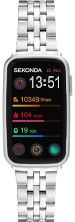 Sekonda Track Unisex Smartwatch Watch 26mm dial Grey Alloy Strap