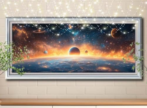 5D DIY Diamond Painting Kit,Phare,Coucher de soleil Peinture Diamant Adulte grand 60x120cm,Mosaïque Broderie Point de Croix Painting Diamant Kit, Peinture Diamant Enfant pour Maison Décor 58Y-8738