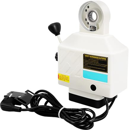 LKHDONG 220V X-Achse Fräsmaschinen Kleines Frästischvorschub 135lb Power Tischvorschub X-Axis Table Feed-Fräsen Vorschubgerät mit Zubehör