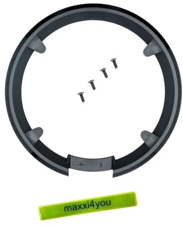 maxxi4you Shimano Anneau de protection de chaîne pour FC-MT100 40 dents avec vis de fixation et bande réfléchissante