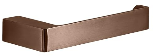 Gedy Pirenei Toilet roll holder Brass Rose Gold | L16,6 x P6,6 x H2,6 cm | Brass | Wall screws+dowels | Rose Gold | PVD
