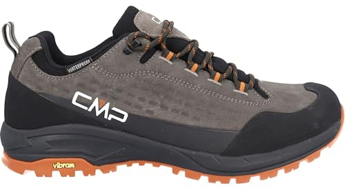 CMP Herren Vertyx Low WP Schuhe, Fango-ruggine, 45 | Trittsicher auf Fels & Trail, Wasserdichte Membran, Vibram-Grip, Gedämpfter Komfort