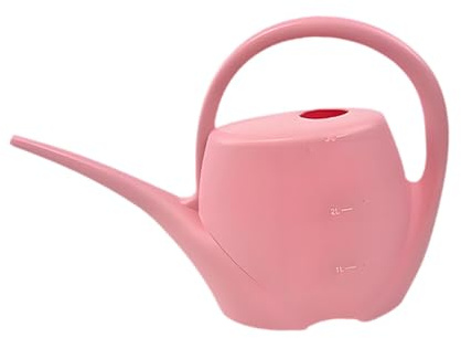 Sharplace Arrosoir 3L Moderne, Portable, léger et Robuste avec verseur pour Plantes d'intérieur et d'extérieur, Jardin, Maison Serre, Rose