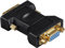 Hama DVI - VGA -Adapter, DVI-Stecker - VGA-Kupplung, vergoldet, geschirmt