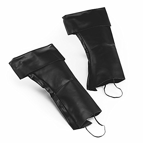 Bristol Novelty-Pirata BA016 Coperte per Le Scarpe, Colore Nero, Taglia Unica