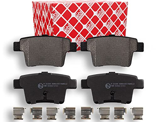 febi bilstein 16571 Brake Pad Set with fastening material, 1 unit