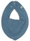 1402 Scarf bib -dribble tight -solid 785 Dark blue