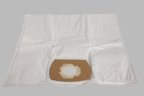 daniplus© / 5 Staubsaugerbeutel 10 Liter passend für Kärcher 2101, 2105, 2111, 2301 TE, 2501 TE, 2601 Plus, 3001 Hot/Plus, 4000 Plus/TE