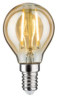 Paulmann 28525 LED Vintage-Tropfen 2W E14 Gold Goldlicht