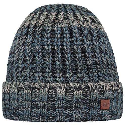Barts Herren Beanie Akotan mehrfarbige Wintermütze 0335 Navy 03