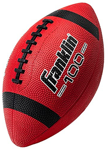 Franklin Sports Grip-Rite 100 Rubber Junior Football