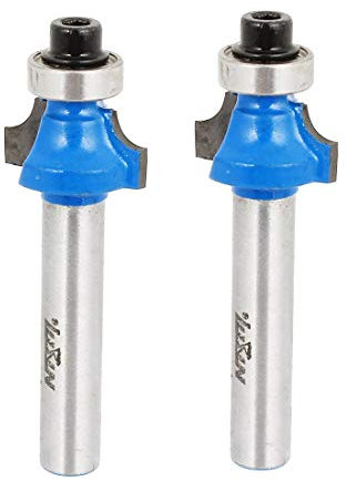 Aexit Schreinerwerkzeug Zylinderschaft Eckenverrundung über Bit 1/4' 'x 1/4' '2 Stück (d4c0992bb3b608ccdd8a5963efe8aaa3)