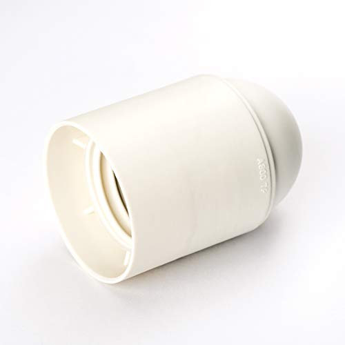 Fassung E27 PVC Kunststoff Lampenfassung Leuchtenfassung (weiß)