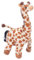 Beleduc 40119 - Handpuppe Giraffe, Bewährt im Kindergarten, Mehrfarbig