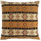 pillowerus 55,9 x 55,9 cm große Wurfkissenbezüge senfgelb und cremefarbenes Kelim-Muster – dekorative Diwan-Kissen, Boho-Zimmerdekoration für Couch, böhmische Outdoor-Fall für Fenstersitz, für Sofa