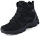 IYVW AS33 702 Armee Bundeswehr Combat Militärstiefel Reißverschluss Einsatzstiefel Boots Schwarz 41EU