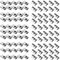 EYPINS 100x Nutensteine M5 mit Steg, Federkugel Nut 6, 20x20 Hammermutter Stahl Verzinkt Nutmuttern T-Nut M5 Gewinde für 3D Drucker, CNC Aluminiumprofil-Extrusionsschlitz 20-Serie