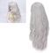 1/3 BJD Puppe PerüCke Langes Lockiges Haar Faser Lange Tiefe Welle Lockiges Silbergraues Puppenhaar FüR 1/3 BJD Puppe PerüCke Verkleiden Sich DIY