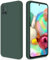 GiiYoon Hülle Kompatibel mit Samsung Galaxy A71, Hochwertiges Liquid Silicone Case, Rundumschutz Handyhülle, Kratzfestes Weiches Mikrofaserfutter- grün