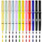 Yabingbos 12 Stück Bunte Ewiger Bleistift Set, Bleistifte HB mit 24 Ersatzminen-Tintenlose Unendliche Bleistifte, Langlebiger Magischer Bleistifte für Prüfungen, Schule, Büro, Zeichnen und Skizzieren